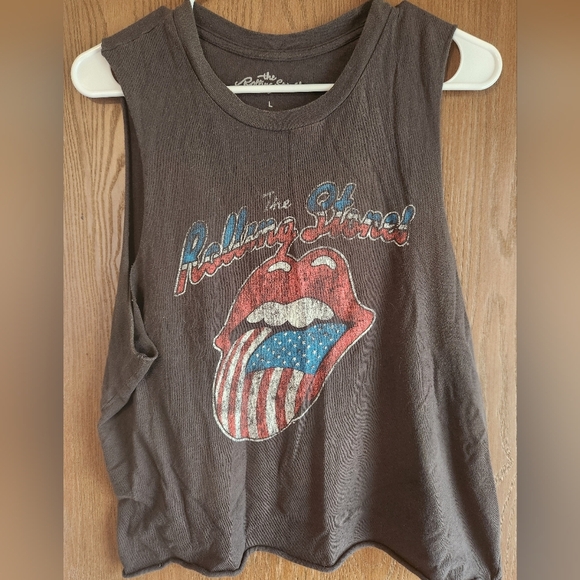 The Rolling Stones Charcoal Tee - Picture 1 of 3